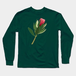 Protea Flower pink Long Sleeve T-Shirt